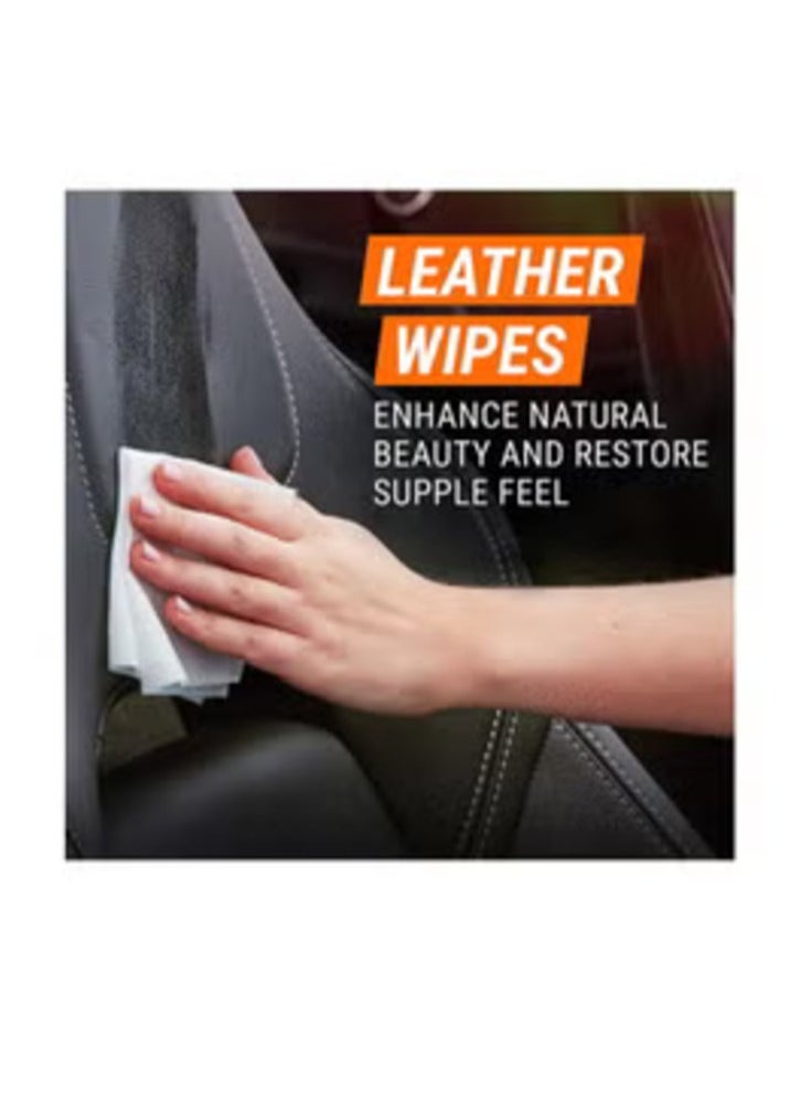 MIRFA Multipurpose Leather Cleaning Wipes (Pack of 30)  - Image 2