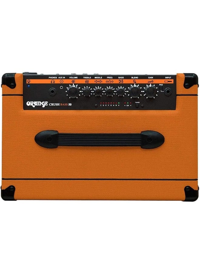 Orange Orange Crush Bass 50 50W 12" Bass Guitar Amplifier and Speaker Combo  - Image 3