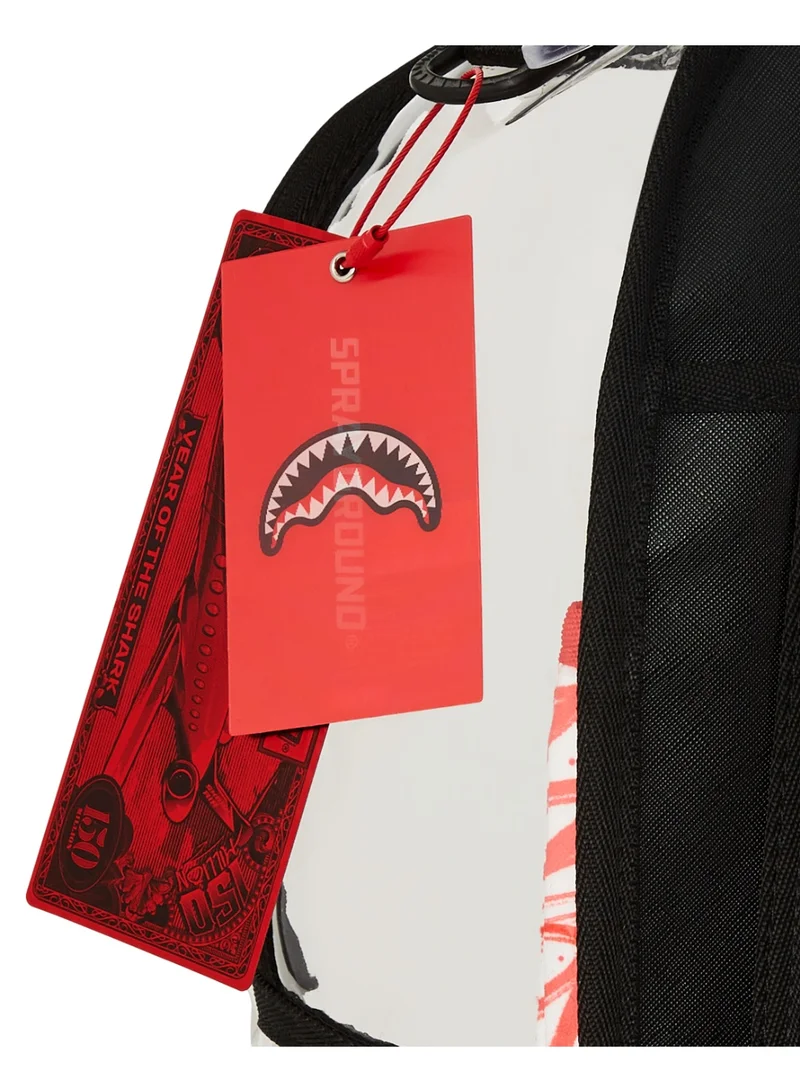 SPRAYGROUND PARTIAL CLEAR DIABLO VANDAL DLX BACKPACK