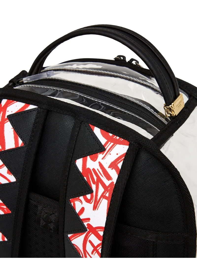 SPRAYGROUND PARTIAL CLEAR DIABLO VANDAL DLX BACKPACK