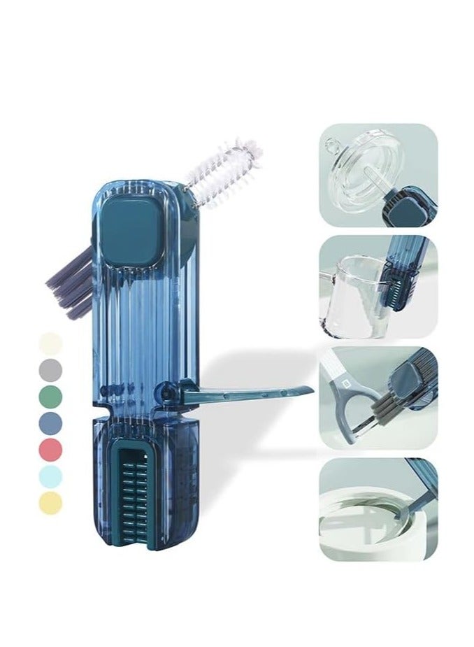 general 4 in 1 Cup Lid Gap Cleaning Brush, Multifunctional Insulation Bottle Cleaning Tools, Mutipurpose Tiny Silicone Cup Holder Cleaner, Home Kitchen Cleaning Tools - Image 2