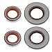 Micro Traders Micro Traders 2 Sets Crankshaft Oil Seal Set Compatible with Stihl 024 026 034 036 MS360 Chainsaw Replaces Part Number  - Image 2
