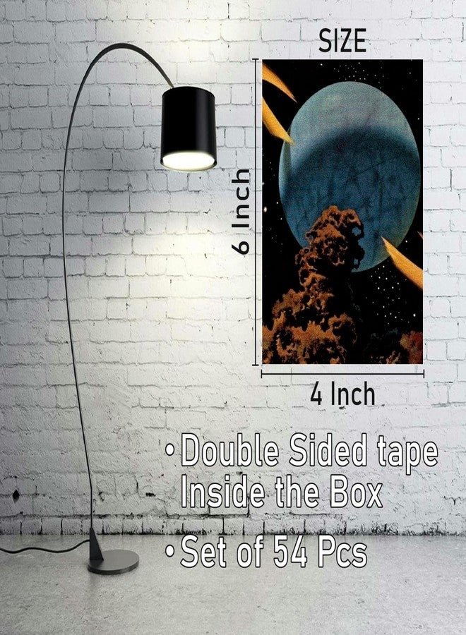 SAW Space Posters - Pack of 54 | 4 x 6 Inches | Aesthetic Wall Art | Living Room, Bedroom, Office - Image 2