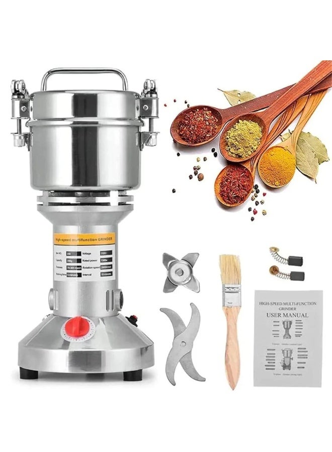 1400W 500g Grain Coffee Grinder, Superfine Mill 30s Speedy Grinding for Spice/Nut/Cereal/Coffee Bean Grains 28000RPM