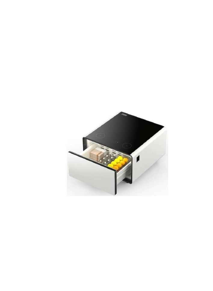Smart Table with Built-in Refrigerator  65 Liters  White  XPSTS-65WH