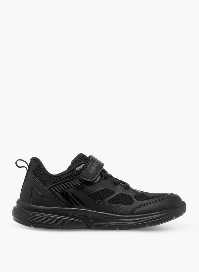 Oaklan by Shoexpress Panelled Shoes with Hook and Loop Closure  - Image 3