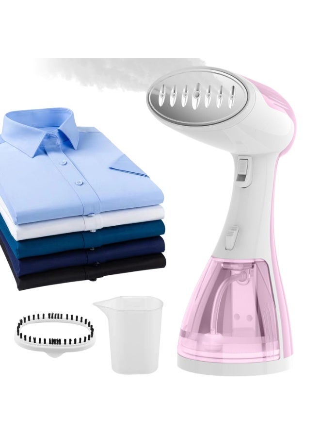 kunshao Garment Steamer, Handheld Steamer, High Power Portable Garment Steamer, 1500W Fast Heat Up Portable Travel Clothing Steamer Fabric Wrinkles Remover Ironing Wrinkle Remover -330ML - Image 2