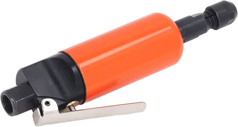 Pneumatic Straight Die Grinder, Air Powered Die Grinder with 22000rpm Speed, Alloy Steel Body for Polishing Deburring Finishing, Includes Wrenches and Air Inlet for Woodworking DIY - Image 5