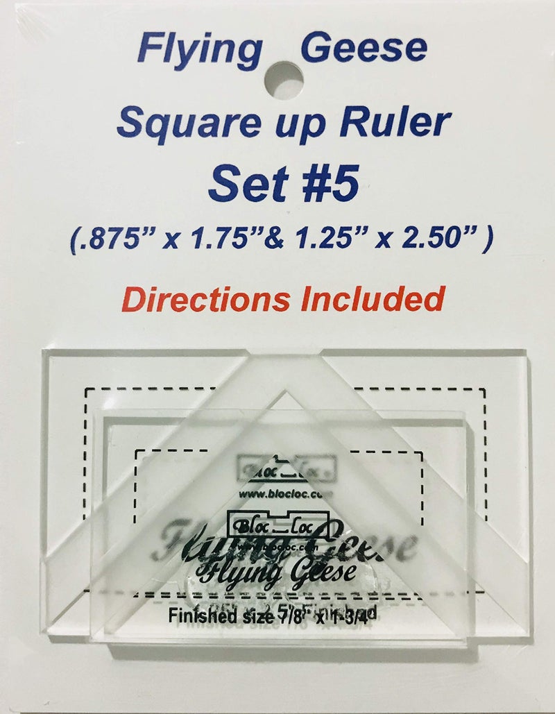 Bloc Loc Flying Geese Square Up Ruler Set #5 - Image 5