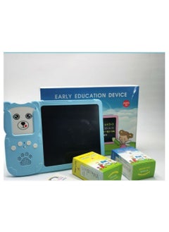 Generic 2 in 1 drawing and reading flashcards tablet Rich content designed to teach your child to read and listen  - Image 3
