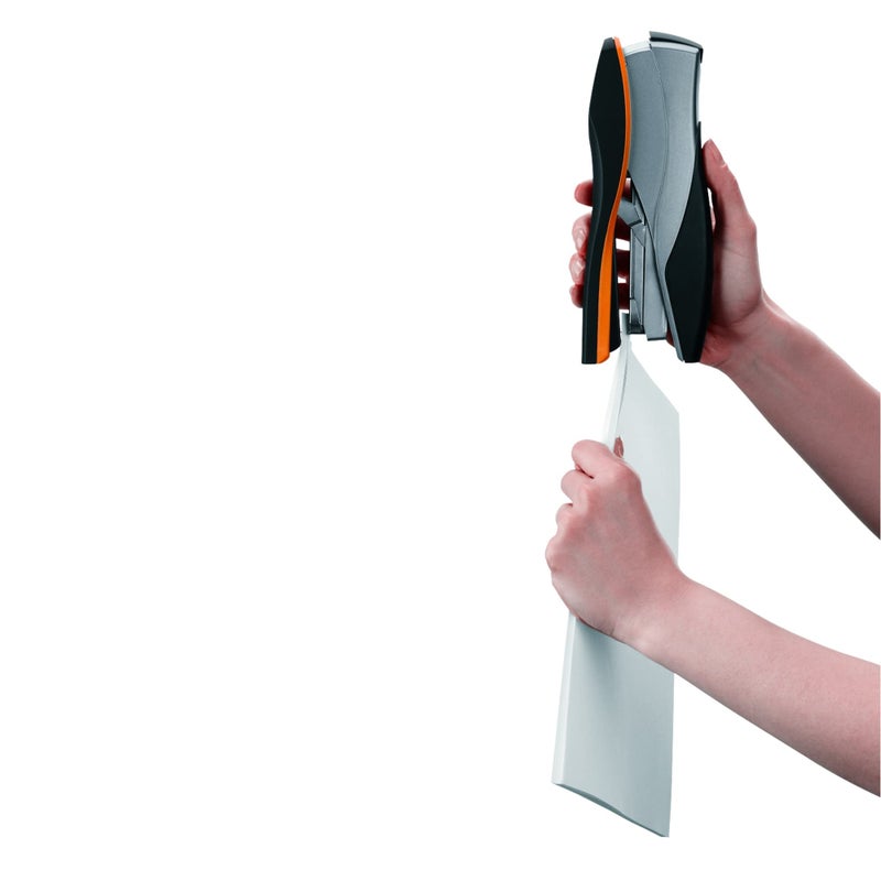 Swingline Stapler, Full Strip Desktop Stapler, 40 Sheet Capacity, Low Force, Optima 40, Silver/Black/Orange (87840) - Image 5