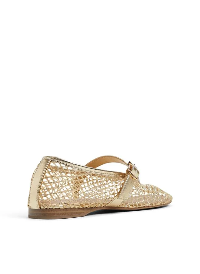 Call it Spring Elyiaa Ladies Gold Mary Jane