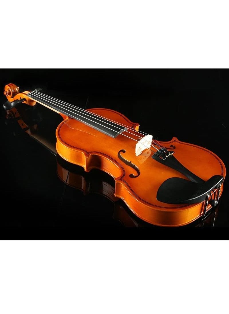 Mike Music 1/8 Violin Set Full Size Fiddle for Beginners Students with Hard Case, Rosin, Bow