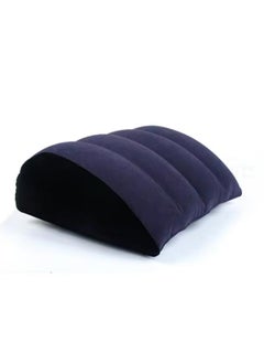 Generic Inflatable Wedge Pillow Bed Wedges and amp Body Positioners Pillow Traveling Pillow Body Position Cushion Leg Positioner Pillow Surface Flocking for Sleeping Traveling Yoga  - Image 1