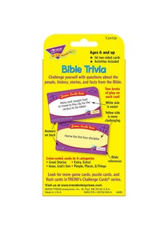 Trend Enterprises Bible Trivia Flash Cards  - Image 2
