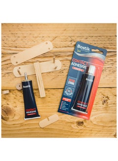 Bostik Contact Adhesive Easy To Apply Multi-Purpose Polychloroprene Rubber-Based Adhesive. Suitable For Bonding Porous Substrates Like Wood, Foam, Carpets, And Canvas, 50ml  - Image 4