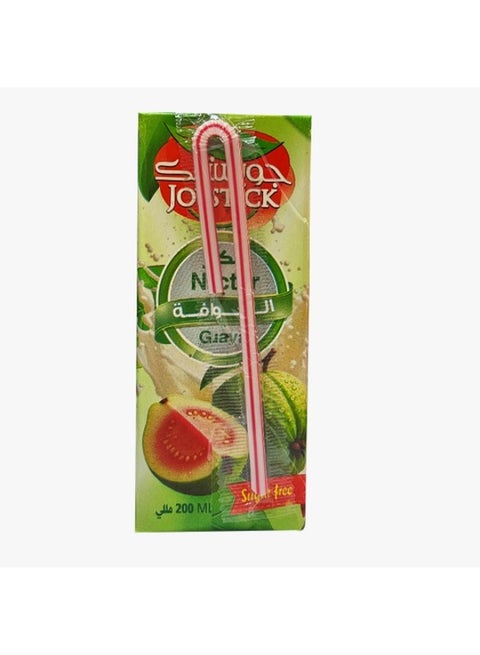 جوستيك نكتار الجوافة الطبيعي 200 مل × 27 –غني بفيتامين سي بطعم منعش