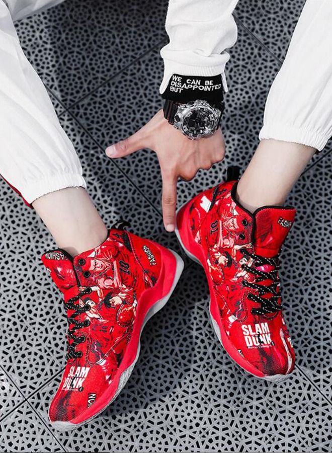 NIBEMINENT Men's casual high-top basketball sneakers  - Image 2