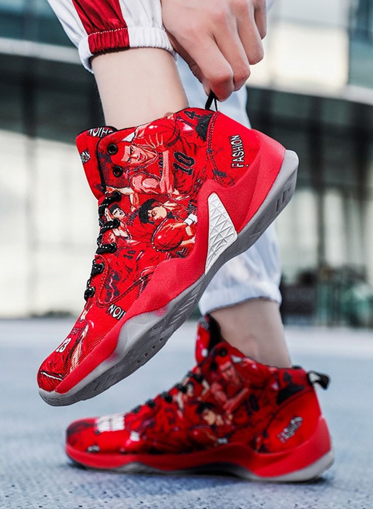 NIBEMINENT Men's casual high-top basketball sneakers  - Image 1