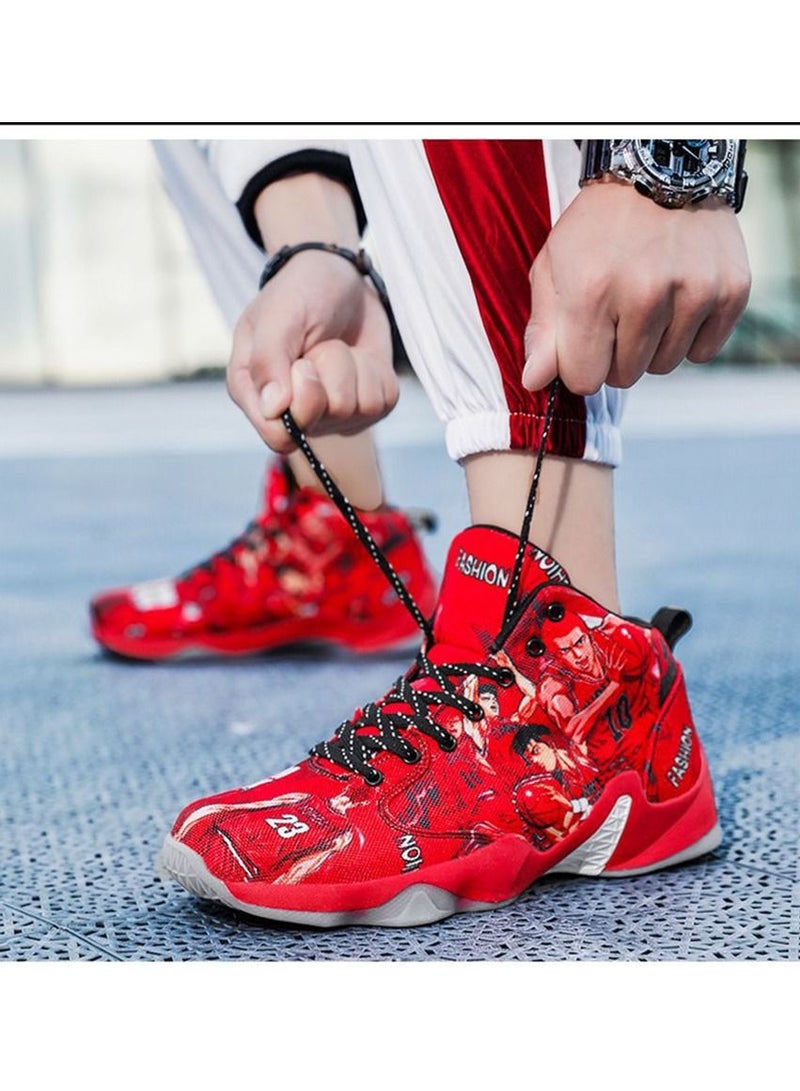 NIBEMINENT Men's casual high-top basketball sneakers  - Image 3