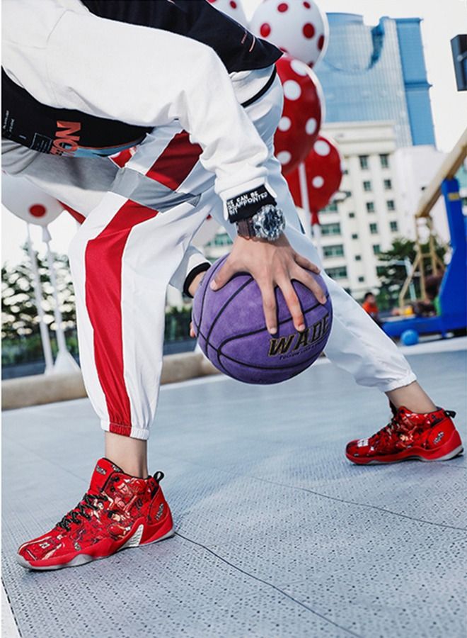NIBEMINENT Men's casual high-top basketball sneakers  - Image 4