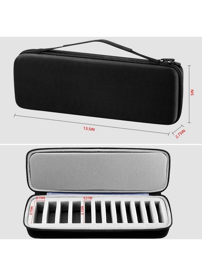 Comecase Grooming Clipper Blade Case Holder Organizer - Hard Travel Carrying Storage Holds 12 Blades - Upgrade - Image 4