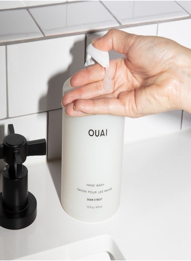 Ouai - OUAI Hand Wash Dean Street 474ml - Luxurious Hydrating Hand Cleanser - Image 1