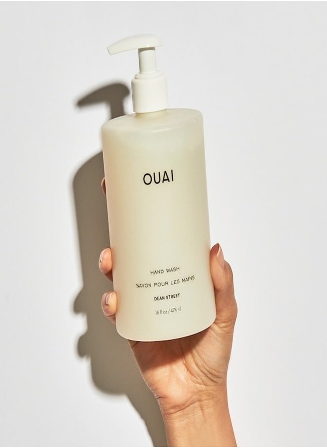 Ouai - OUAI Hand Wash Dean Street 474ml - Luxurious Hydrating Hand Cleanser - Image 1