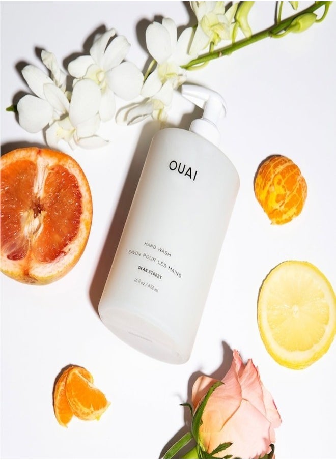 Ouai - OUAI Hand Wash Dean Street 474ml - Luxurious Hydrating Hand Cleanser - Image 1
