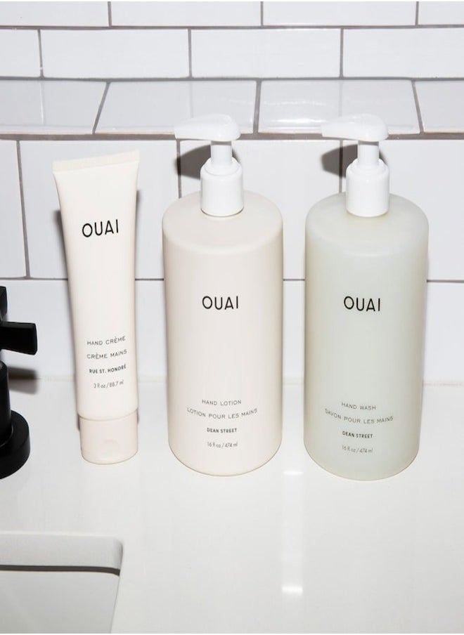 Ouai - OUAI Hand Wash Dean Street 474ml - Luxurious Hydrating Hand Cleanser - Image 1