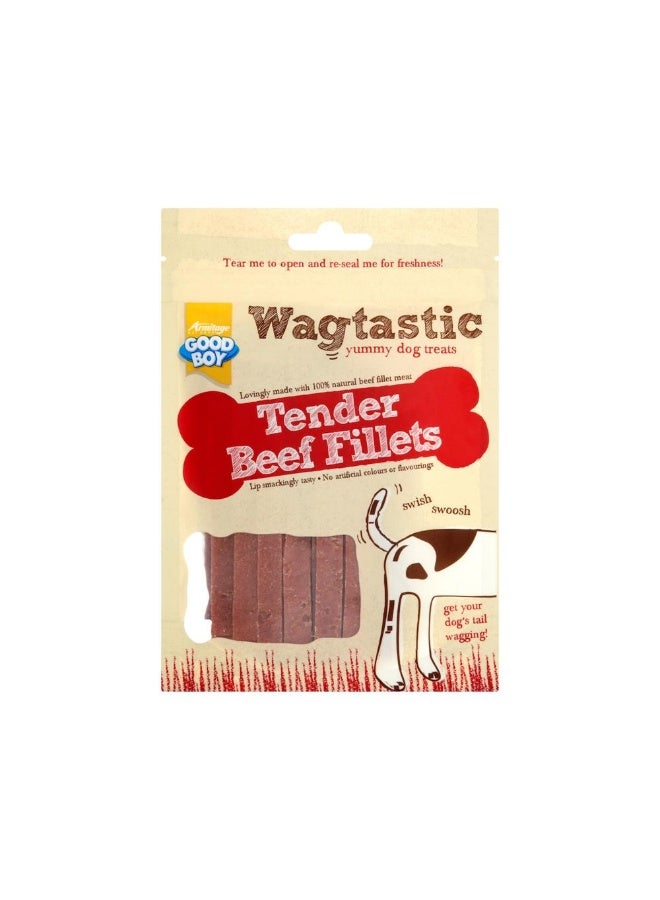Dog Treats, Beef Jerkies - 80g, China