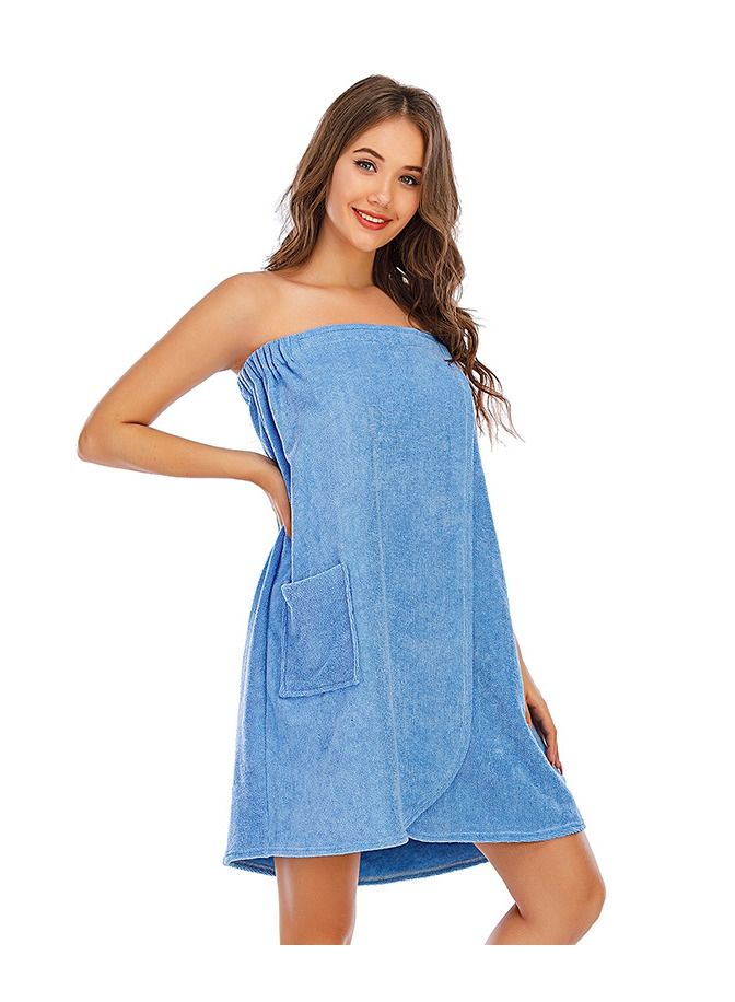 Loquat Women's Thickened Autumn And Winter Bathrobe Towel Nightgown Pajamas  - Image 2