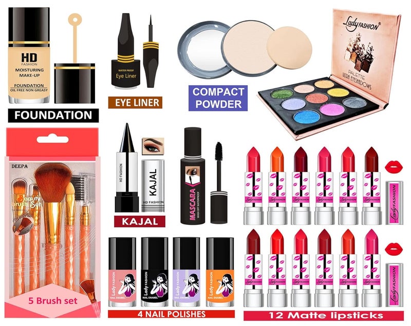 Hd fashion 27 Pcs Professional Makeup Kit 2109202311 - Image 1