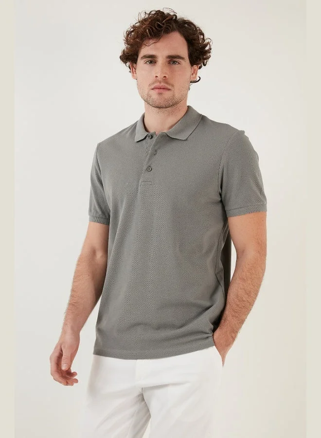 Buratti Cotton Regular Fit Button-Down Polo Collar 3-Pack T-Shirt Men's T-SHIRT 5902127S3