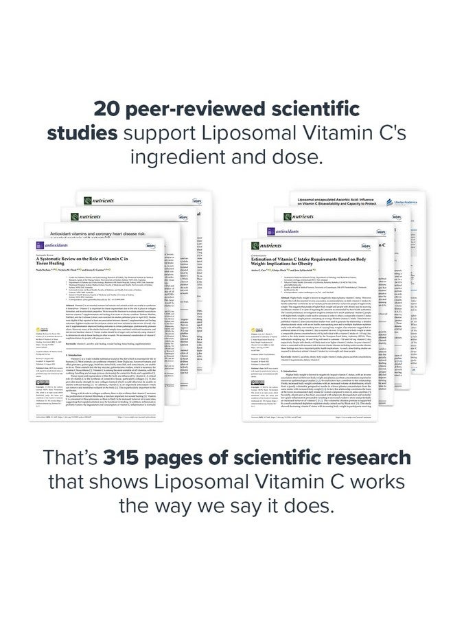 LEGION Liposomal Vitamin C Supplement - High Absorption Liposomal VIT C Supplement for Women & Men - Natural Vitamin C Supplements for Immune System Support (60 Vitamin C Capsules) - Image 3