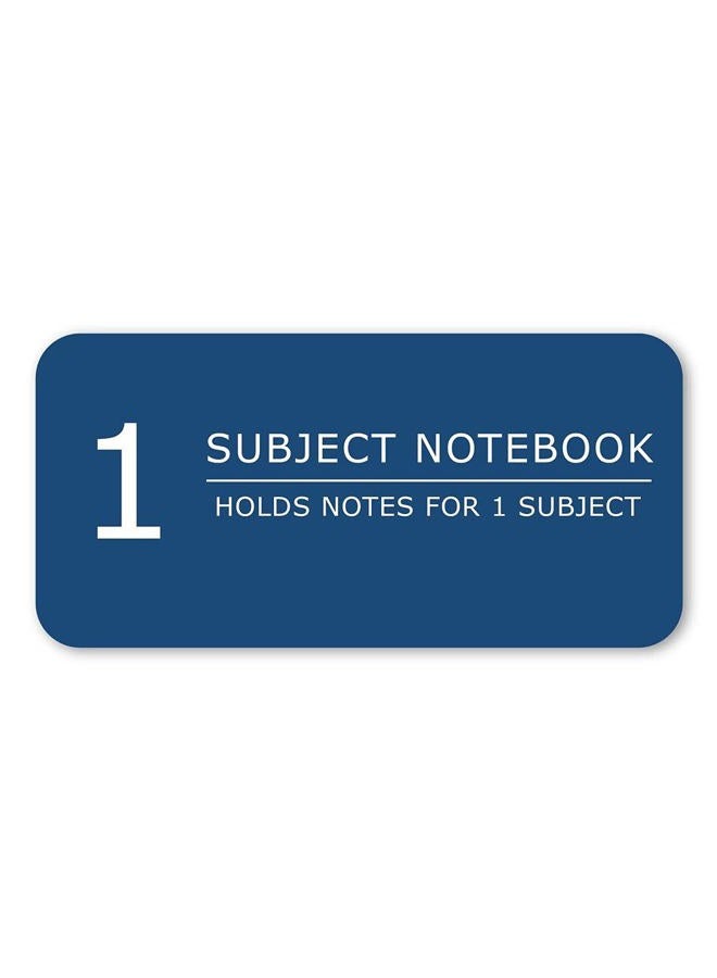 Roaring Spring Environotes Recycled Spiral One Subject Notebook, 11" x 9", 80 Sheets Heavy 20# White College Ruled Paper, Sustainable, Made in the USA, 3 Hole Punched, Perferated, Pockets - Image 5