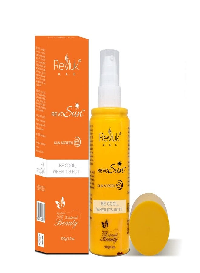 Revluk -Revosun SPF 30++ Sunscreen lotion For Men & Women- Blocks Upto 97% Harmful Sunrays, 100 gm - Image 1