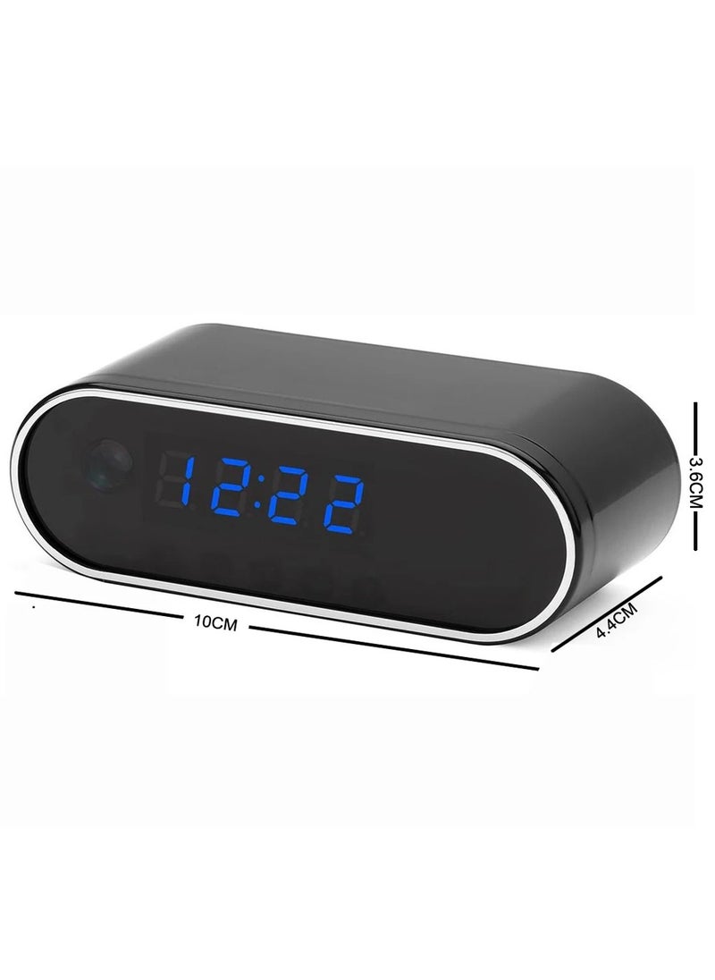 Mini Camera Clock Hd Wifi Control Secret Ir Night Vision View Alarm Dvr Camcorder Recorder Home Surveillance Security Camera