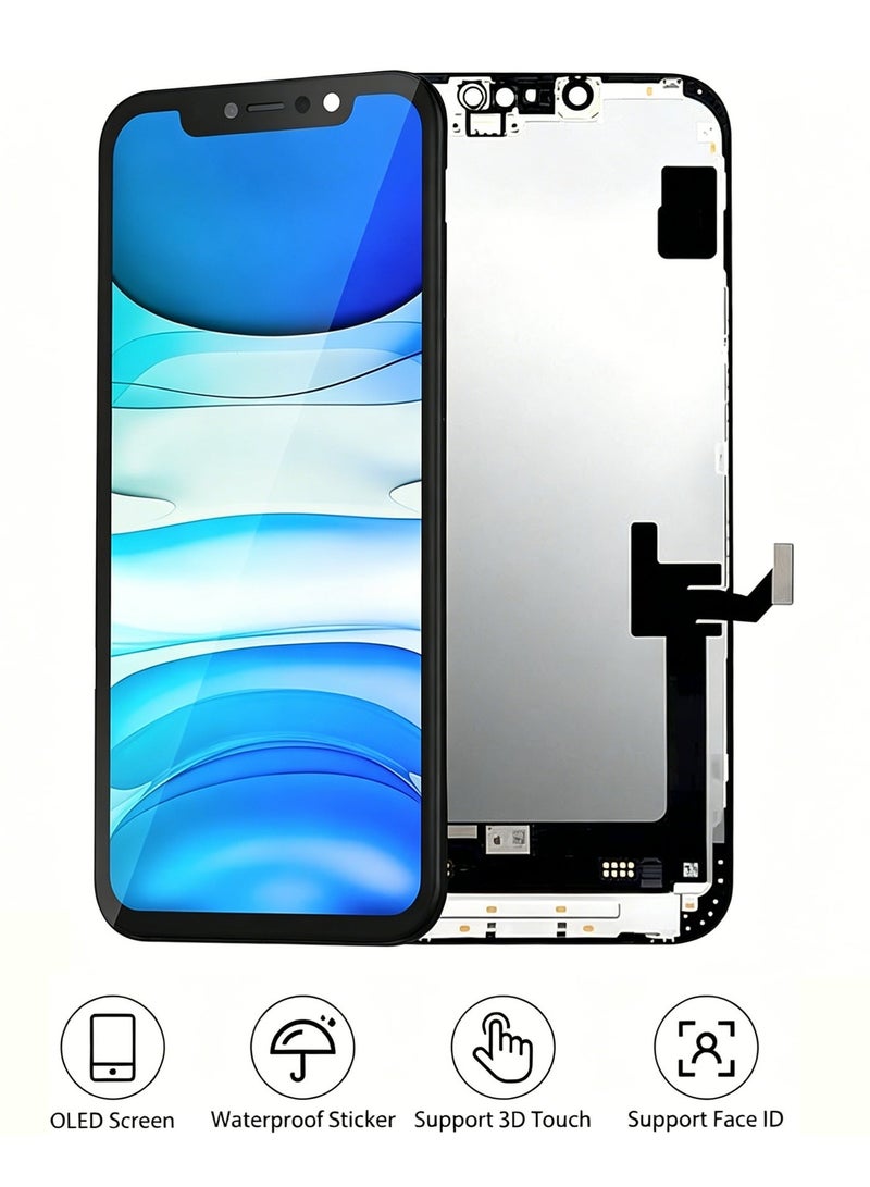 Kara Manda OLED for iPhone 13 Screen Replacement, 6.1 inches Full HD  Display Touch Screen Digitizer Frame Assembly - Image 4
