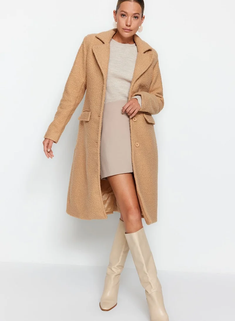 trendyol Pocket Detail Longline Coat
