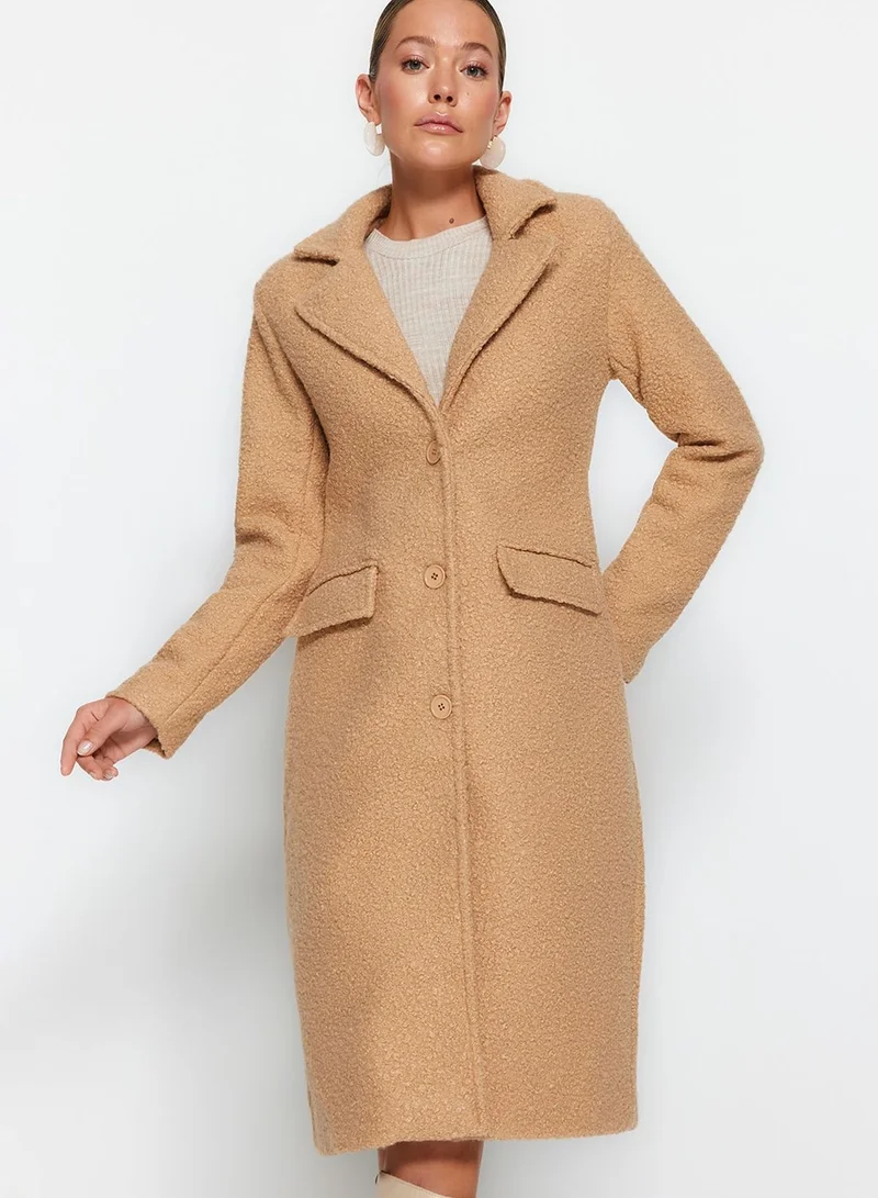 trendyol Pocket Detail Longline Coat