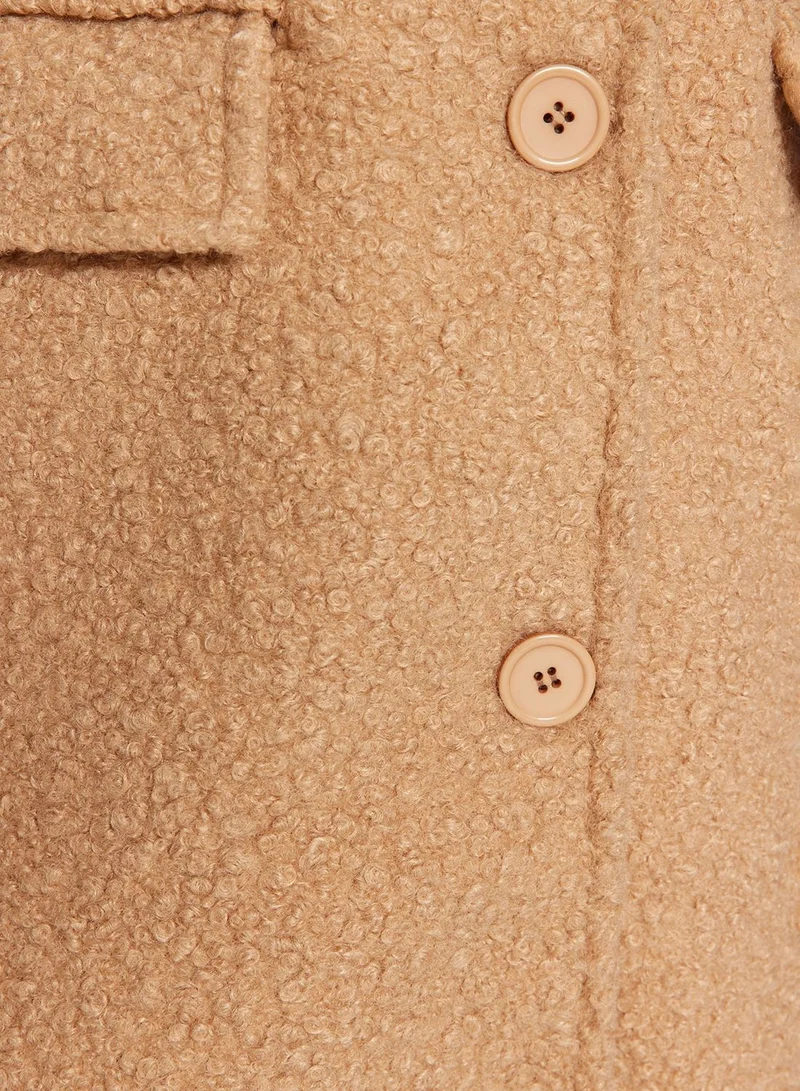trendyol Pocket Detail Longline Coat