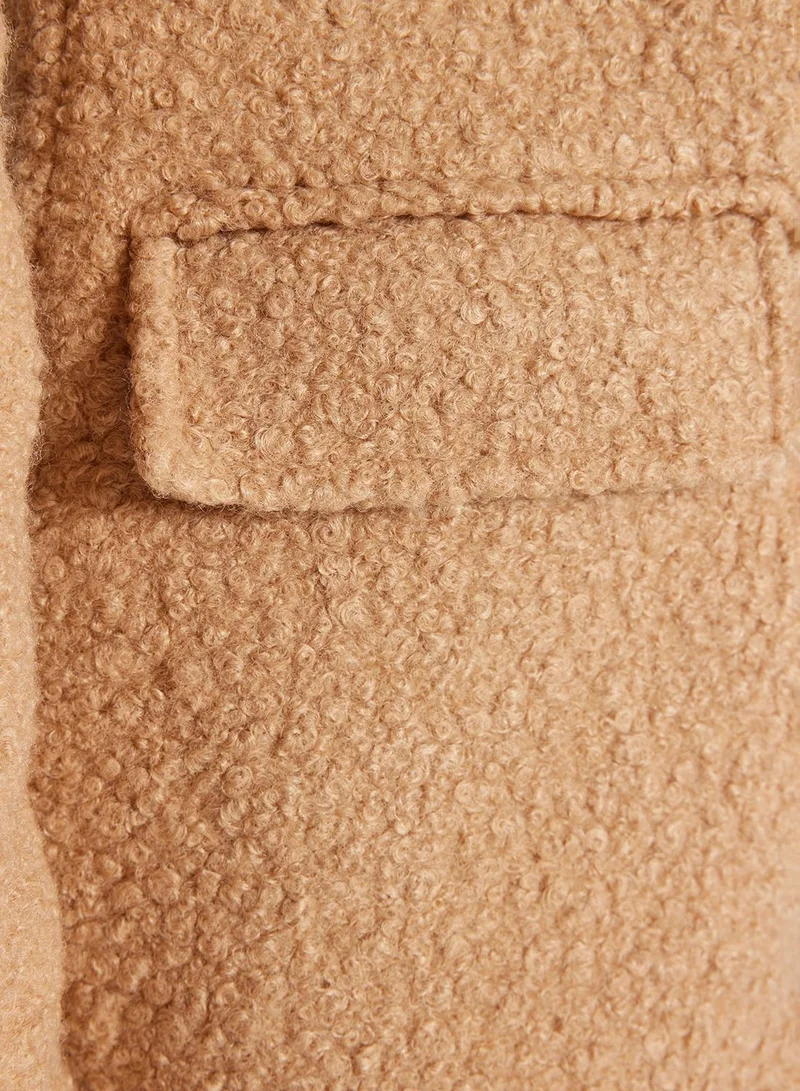 trendyol Pocket Detail Longline Coat