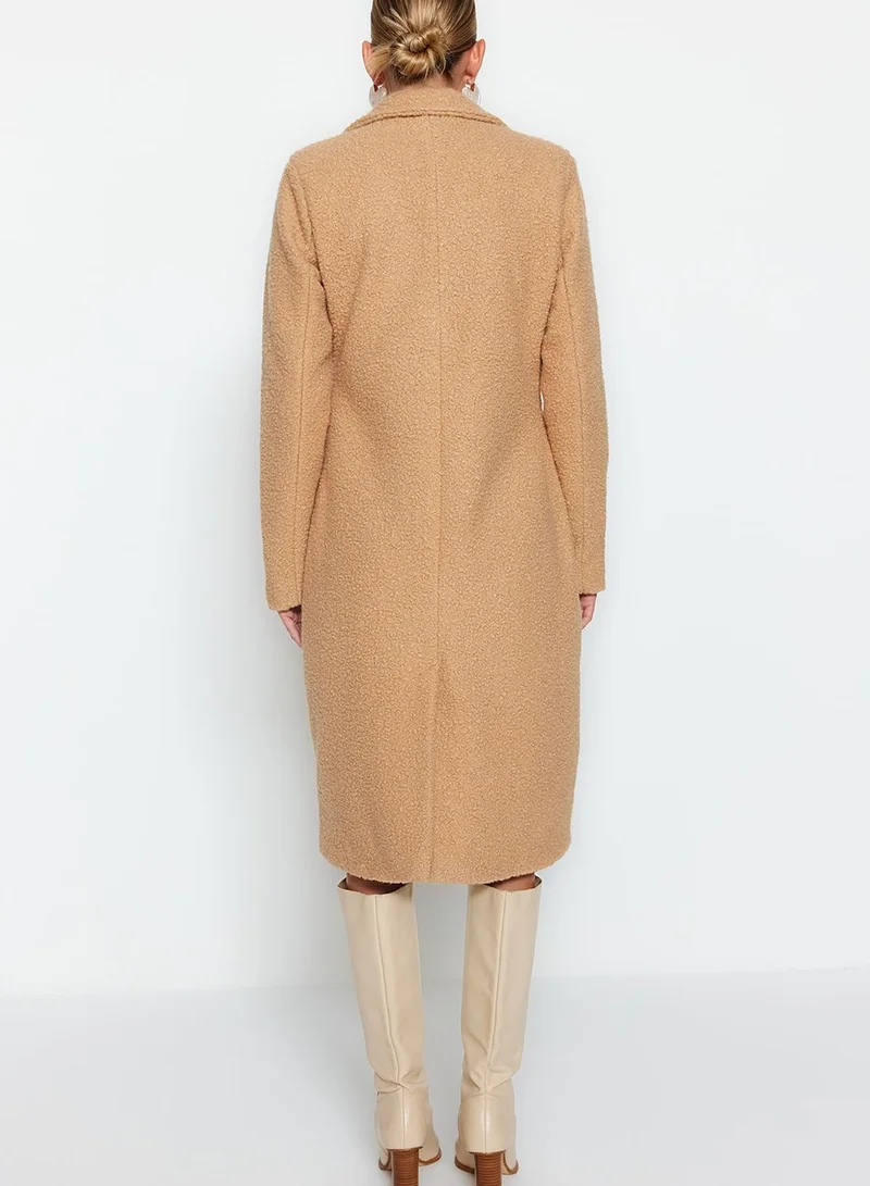 trendyol Pocket Detail Longline Coat