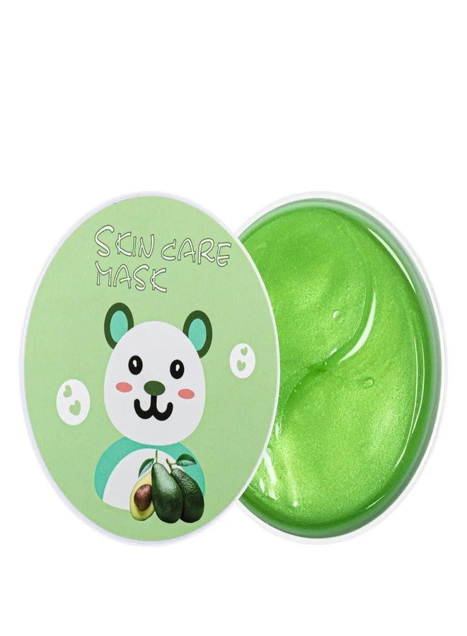 Hydrogel Eye Patches with Collagen & Caffeine – Under Eye Mask for Dark Circles, Puffiness & Wrinkles – 60 Patches - Image 1
