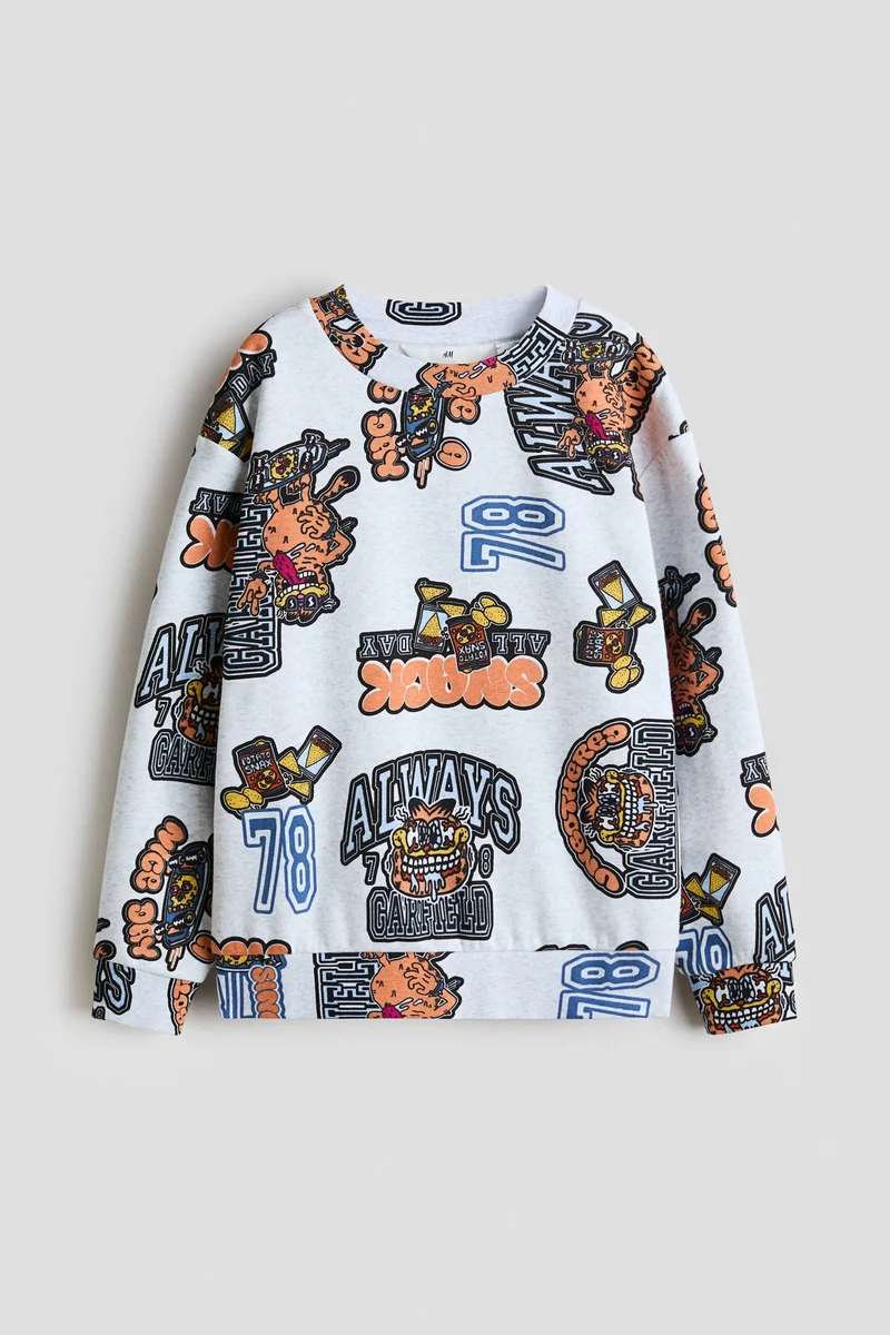 H&M Printed sweatshirt