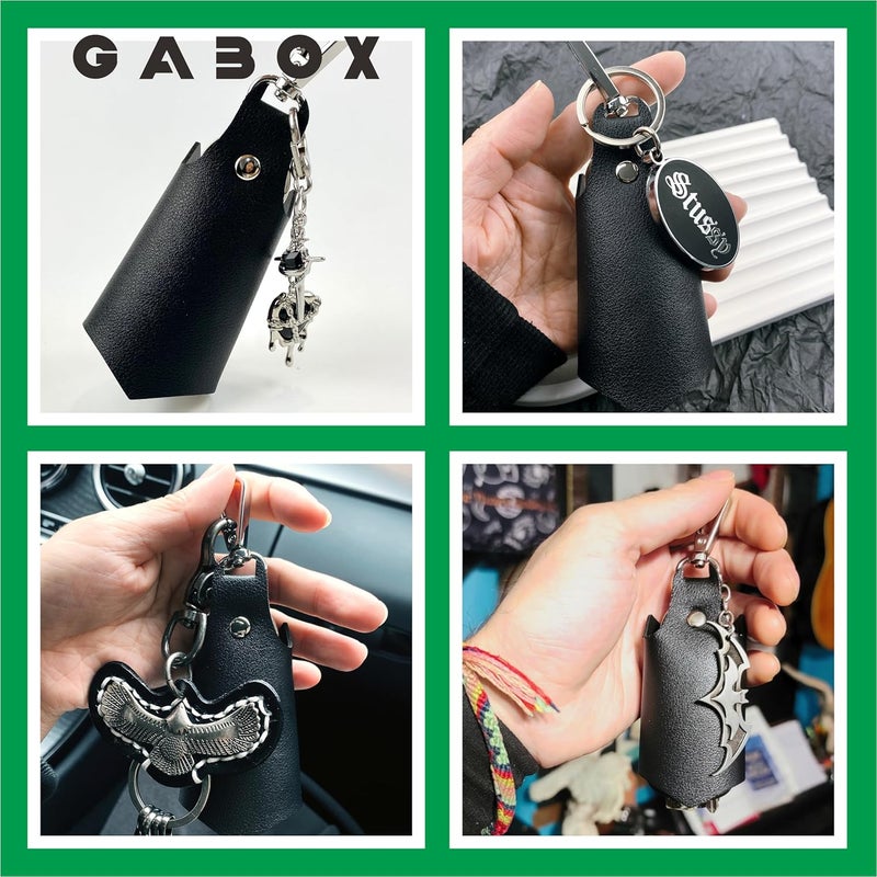 GABOX EDC Key Chain Belt Clip Carabiner Keychain Key Ring - Image 2