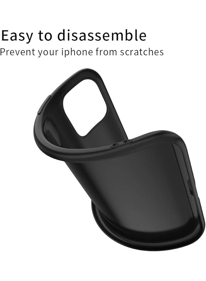 إكس ليفيل جراب متوافق مع هاتف Iphone 11 من Guardian Series جراب رفيع للغاية من مادة TPU الناعمة غير اللامعة وخفيف الوزن وغطاء خلفي كامل واقٍ من السيليكون للنساء متوافق مع هاتف Iphone 11 مقاس 6.1 بوصة 2019 - Image 5