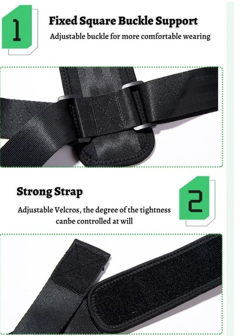 HAVEN Back Support Brace and Posture Correction Belt, Relieves Pain Stress and Fatigue with Neck Shoulder Clavicle and Spine Alignment, Reshape Your Body Size S - Image 5