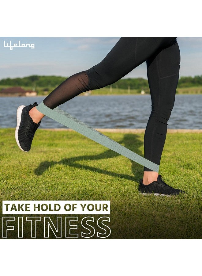 Lifelong Fabric Resistance Band for Workout - Fitness Bands for Men & Women, Theraband for Physiotherapy, Exercise, Stretching, Gym, Loop, Pull Up - Image 5